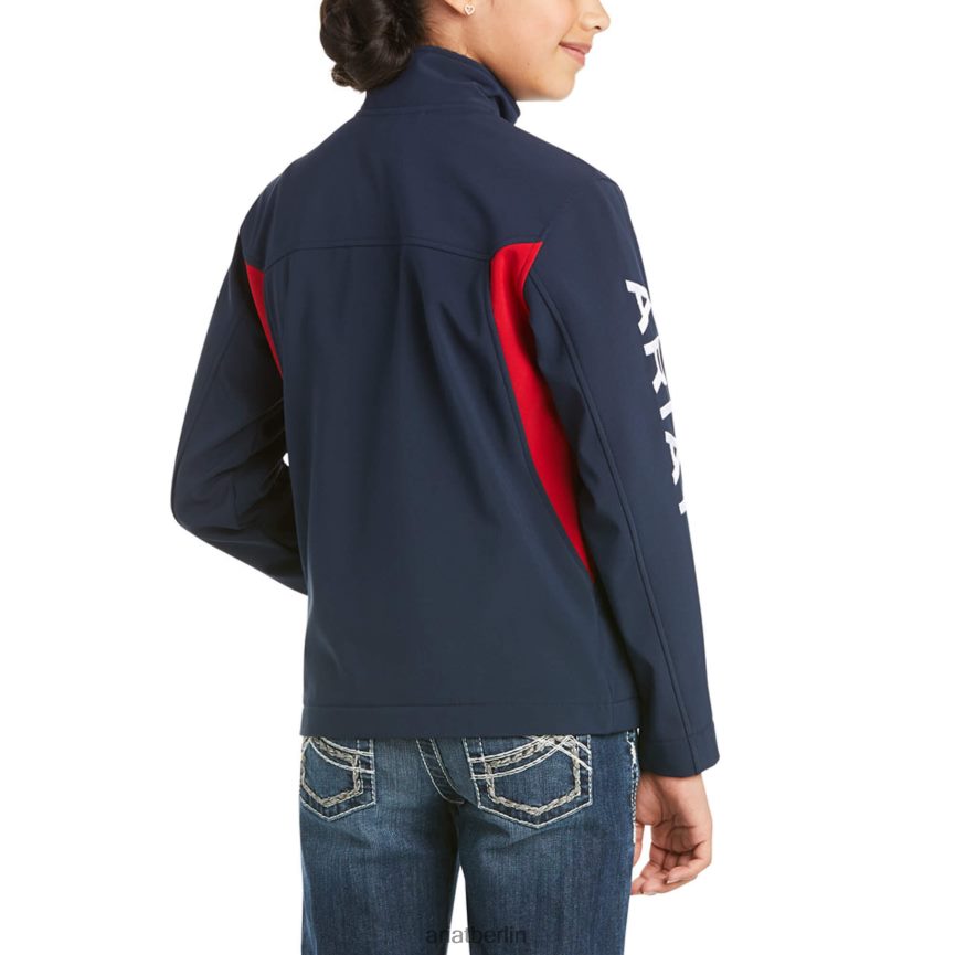 Ariat neue Team-Softshelljacke Kinder P4JJPR4133 Marine Kleidung