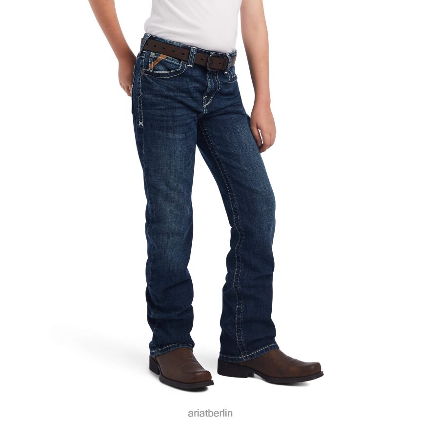 Ariat B4 Relaxed Hugo Boot Cut Jeans Kinder P4JJPR3972 denali Kleidung