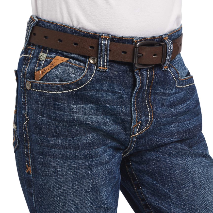 Ariat B4 Relaxed Ramos Fashion Boot Cut Jeans Kinder P4JJPR3973 Tourismus Kleidung