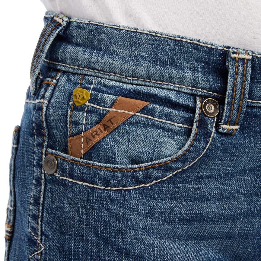 Ariat B5 Slim Bracken Straight Jeans Kinder P4JJPR3978 Nelson Kleidung