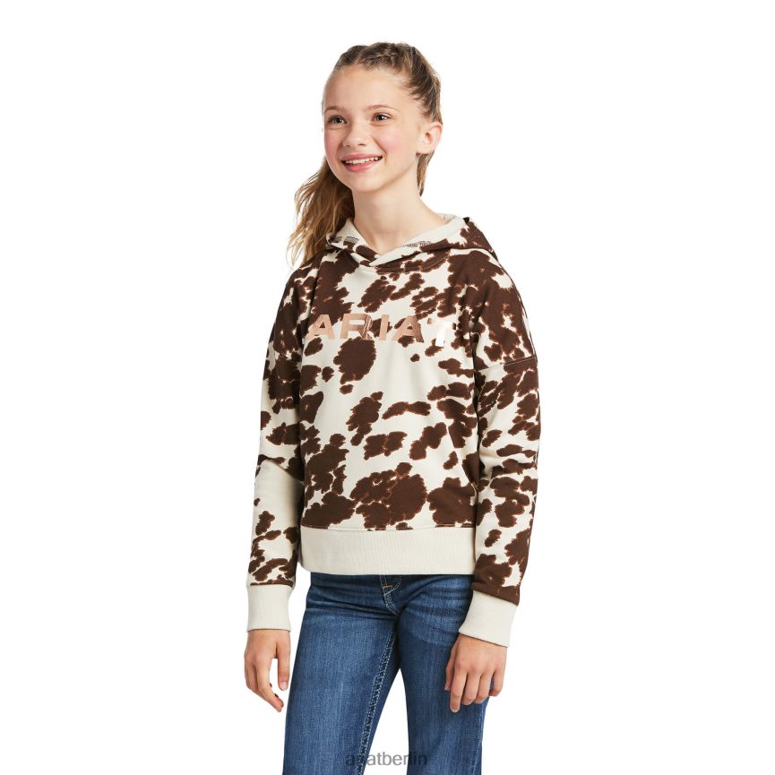 Ariat Kapuzenpullover mit echtem Pony Kinder P4JJPR4111 Mustang Kleidung