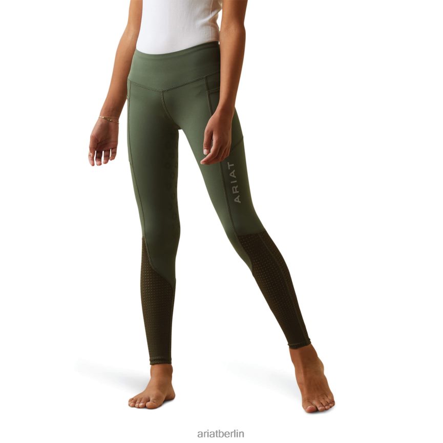 Ariat eos Vollbesatz dicht Kinder P4JJPR4145 Käfer/Waldnebel Kleidung