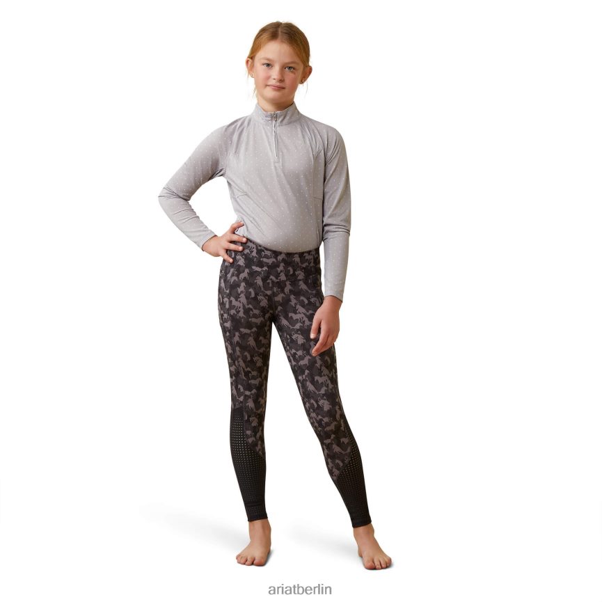 Ariat eos Vollbesatz dicht Kinder P4JJPR4150 Periskop-Tarnpferd Kleidung