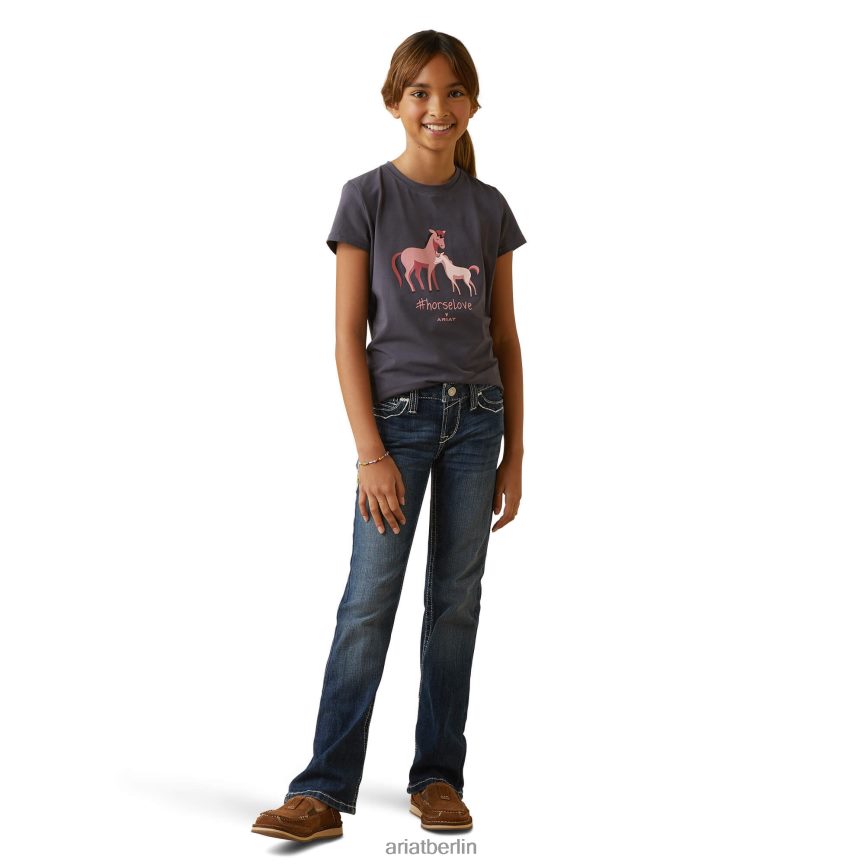 Ariat Niedliches T-Shirt Kinder P4JJPR3993 Periskop Kleidung