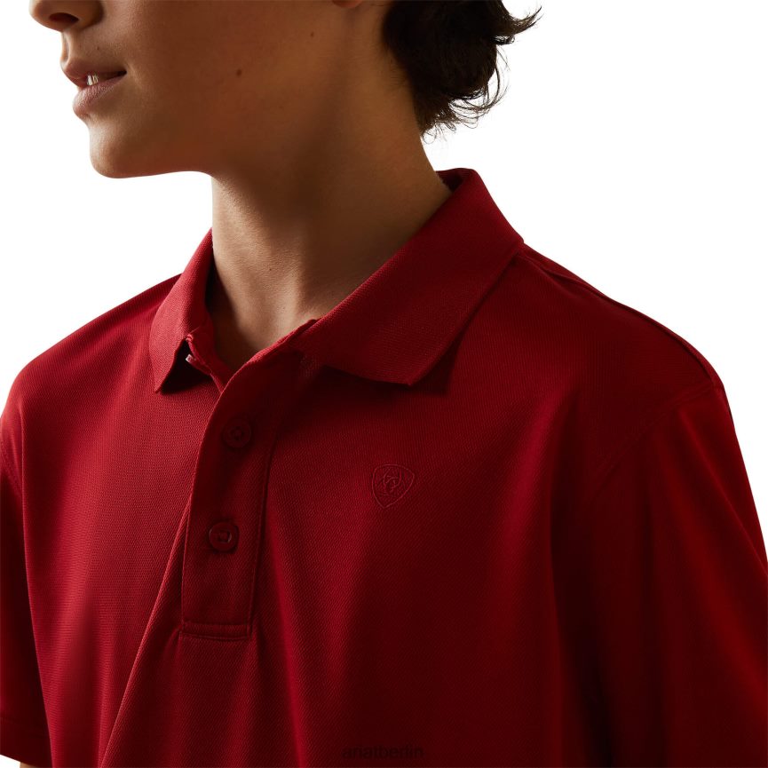 Ariat Tek-Polo Kinder P4JJPR4008 Roller Kleidung