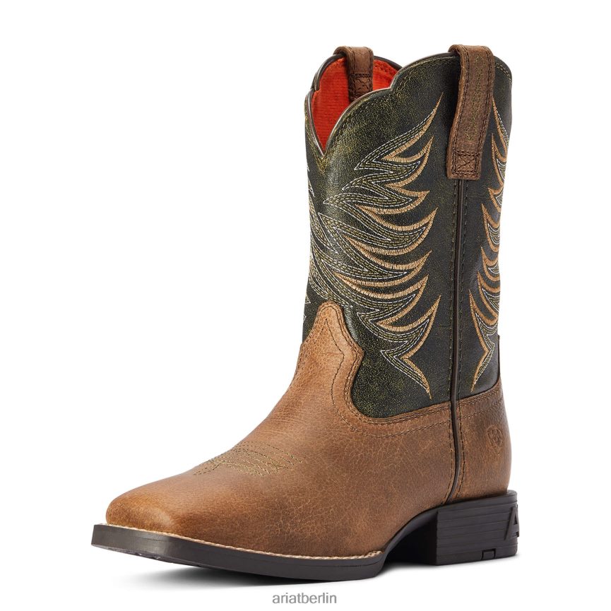 Ariat Firecatcher-Westernstiefel Kinder P4JJPR3875 Distressed-Braun Sammlungen