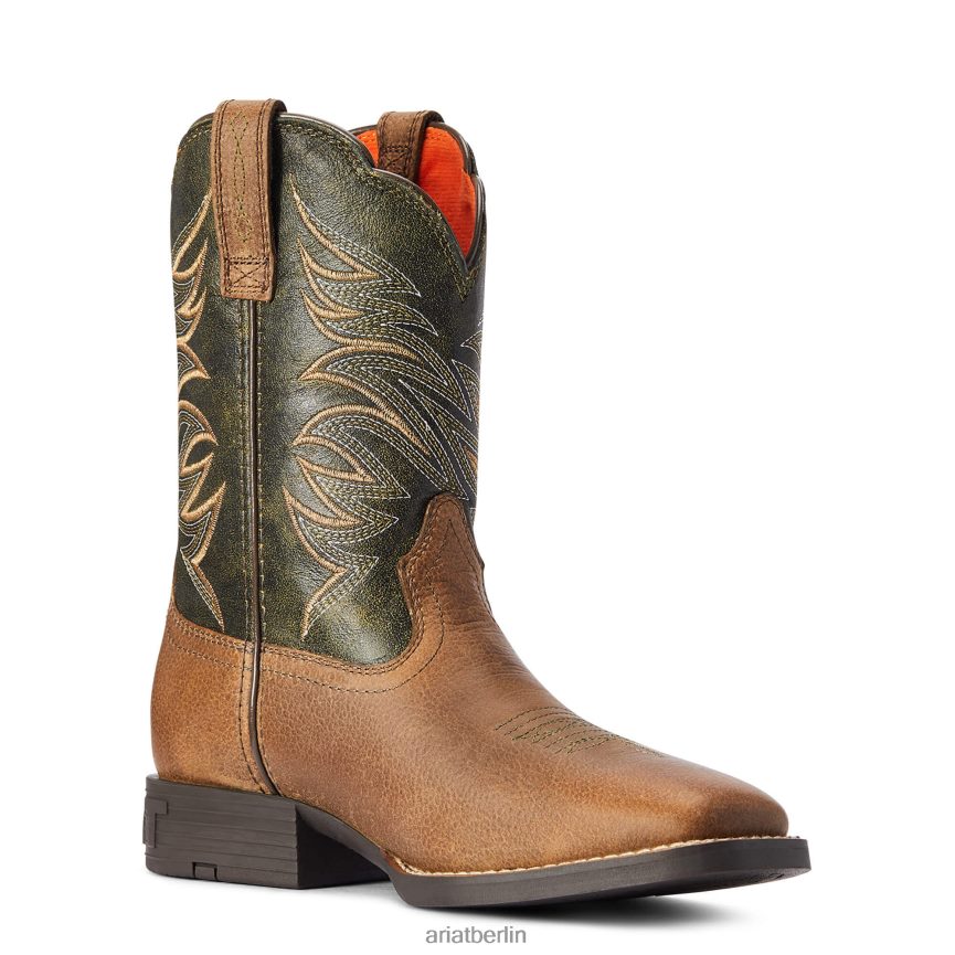 Ariat Firecatcher-Westernstiefel Kinder P4JJPR3875 Distressed-Braun Sammlungen