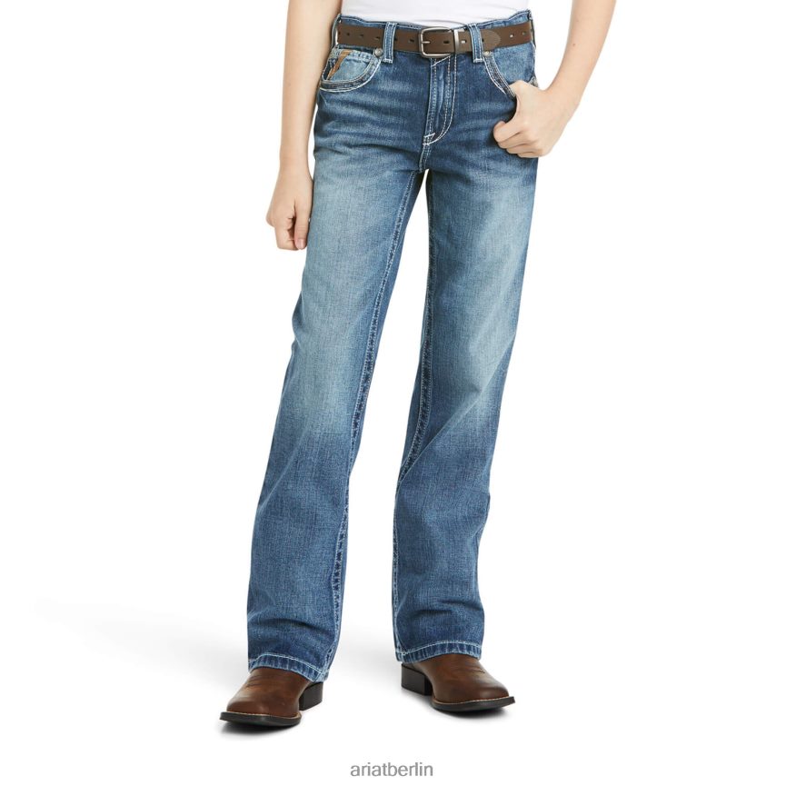 Ariat B4 entspannte Coltrane-Boot-Cut-Jeans Kinder P4JJPR3969 Durango Sammlungen