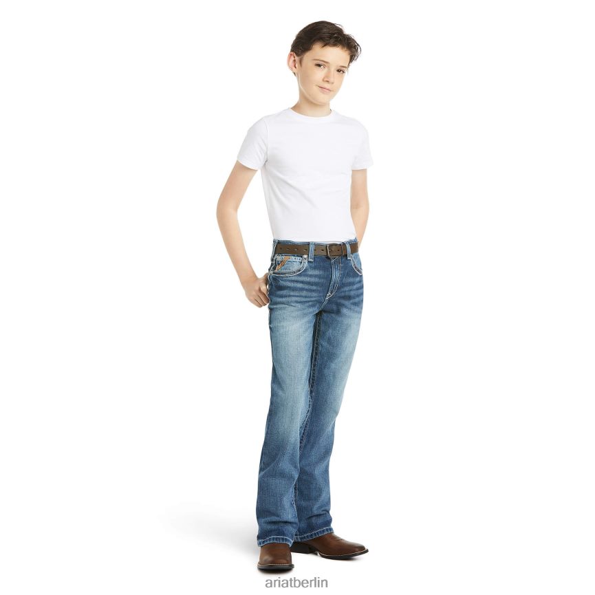 Ariat B4 entspannte Coltrane-Boot-Cut-Jeans Kinder P4JJPR3969 Durango Sammlungen