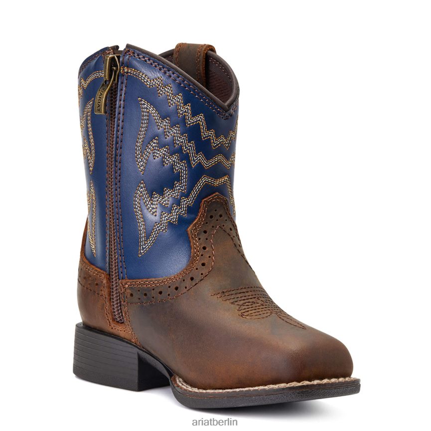 Ariat Lil' Stompers Deadwood-Stiefel Kinder P4JJPR3898 braun Sammlungen
