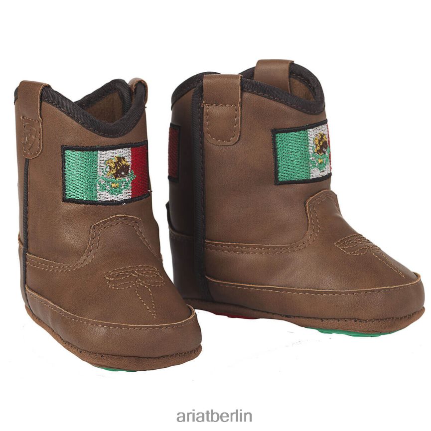 Ariat Lil Stompers Mexiko-Stiefel Kinder P4JJPR3857 braun Sammlungen