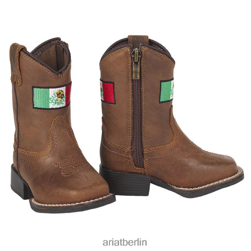Ariat Lil Stompers Mexiko-Stiefel Kinder P4JJPR3891 braun Sammlungen