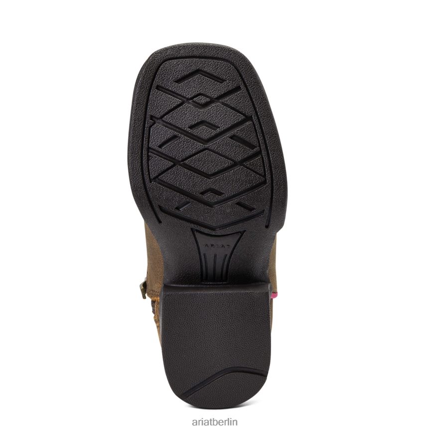 Ariat Lil' Stompers Roswell Boot Kinder P4JJPR3890 bräunen Sammlungen