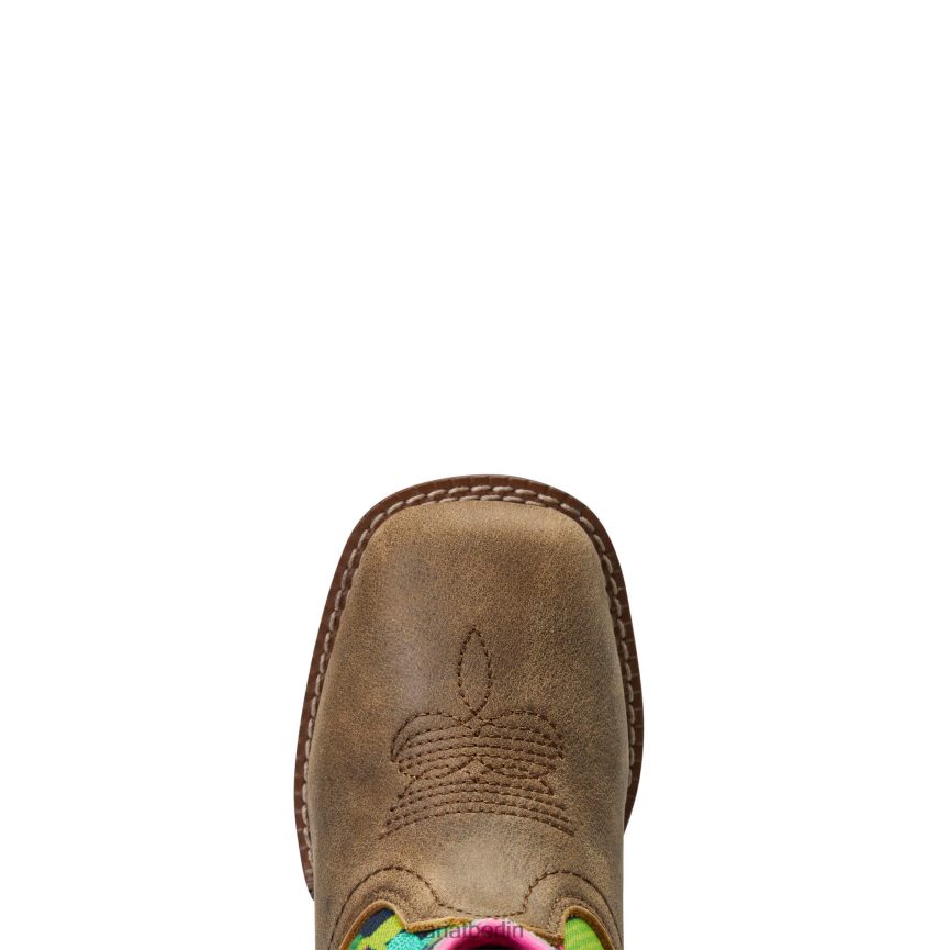Ariat Lil' Stompers Roswell Boot Kinder P4JJPR3890 bräunen Sammlungen