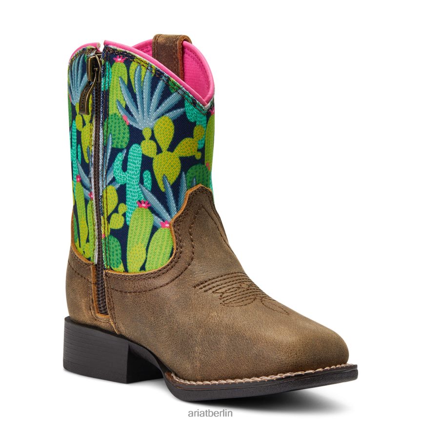 Ariat Lil' Stompers Roswell Boot Kinder P4JJPR3890 bräunen Sammlungen
