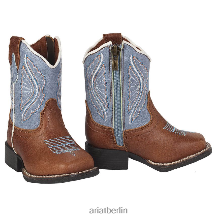 Ariat Lil Stompers Shelby Boot Kinder P4JJPR3921 bräunen Sammlungen