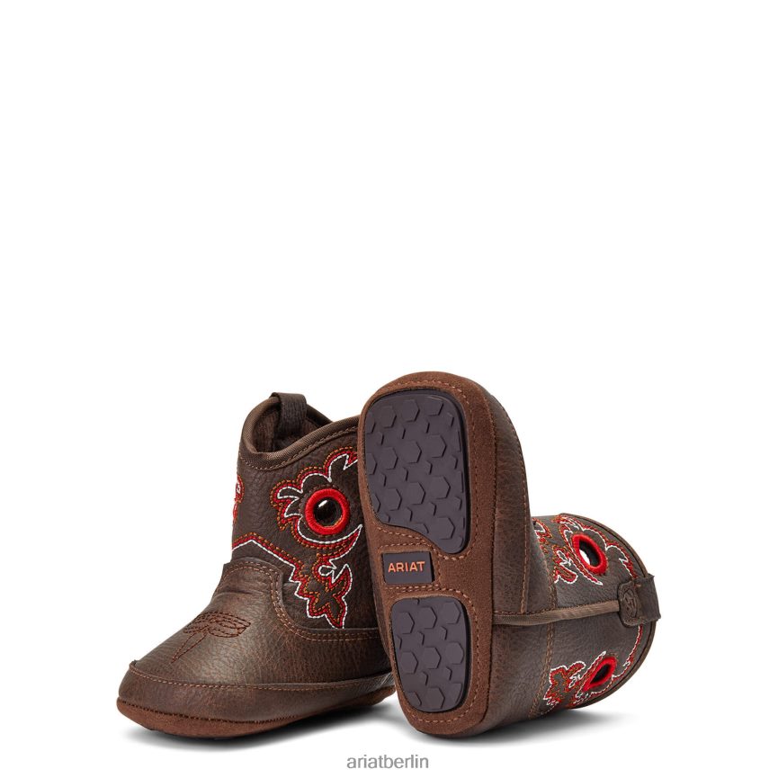 Ariat Lil' Stompers rauer Stiefel Kinder P4JJPR3903 braun Sammlungen