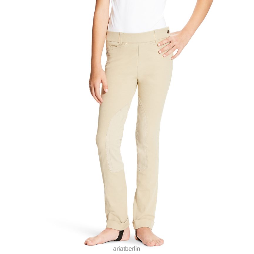 Ariat Heritage-Jod mit seitlichem Reißverschluss und Kniebesatz Kinder P4JJPR4157 bräunen Sammlungen