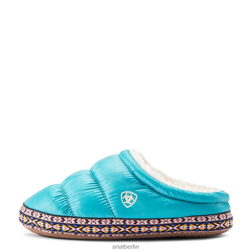 Ariat Crius Clog-Slipper Kinder P4JJPR3966 Türkis Schuhwerk