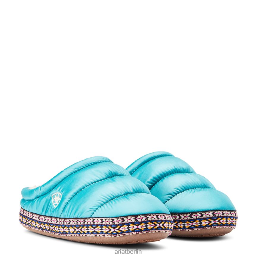 Ariat Crius Clog-Slipper Kinder P4JJPR3966 Türkis Schuhwerk