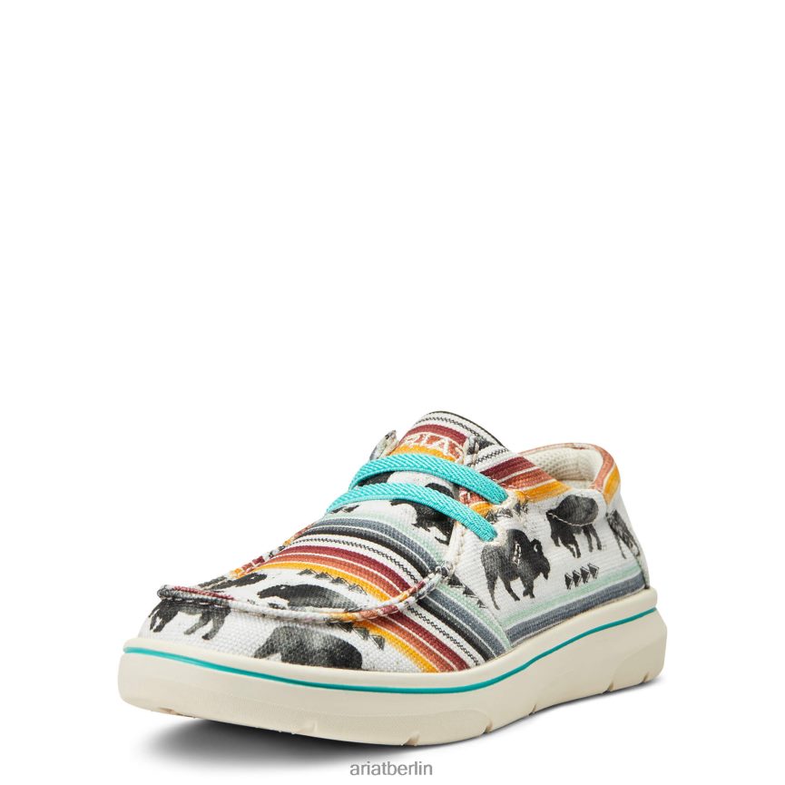 Ariat Hilo 3 Kinder P4JJPR3956 Büffeldruck Schuhwerk