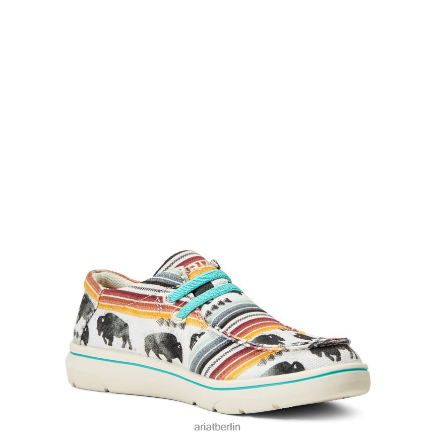 Ariat Hilo 3 Kinder P4JJPR3956 Büffeldruck Schuhwerk