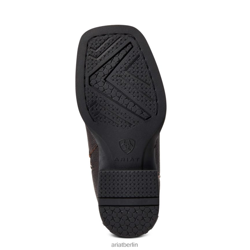 Ariat Amos Westernstiefel Kinder P4JJPR3885 handgebeizt rot - braun Schuhwerk