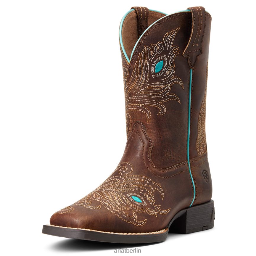 Ariat Bright Eyes II Westernstiefel Kinder P4JJPR3925 Hutschachtel braun Schuhwerk
