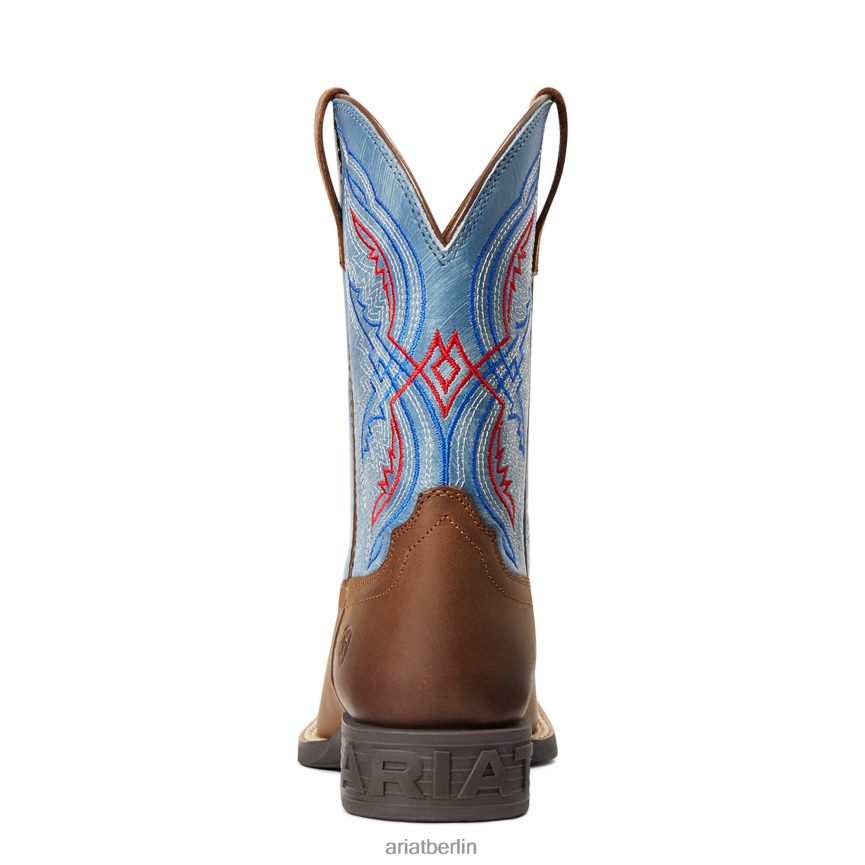 Ariat Double-Kicker-Westernstiefel Kinder P4JJPR3926 Distressed-Braun Schuhwerk