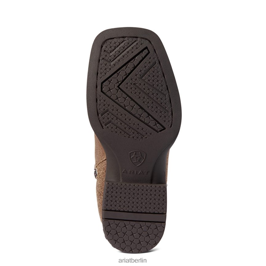 Ariat Kinder-Westernstiefel mit Sternen und Streifen Kinder P4JJPR3843 authentisches Braun Schuhwerk