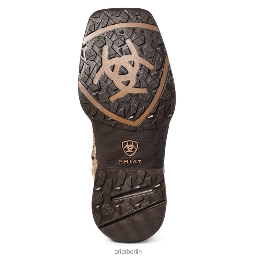 Ariat Kinderhymne Westernstiefel Kinder P4JJPR3947 braune Bomberjacke Schuhwerk