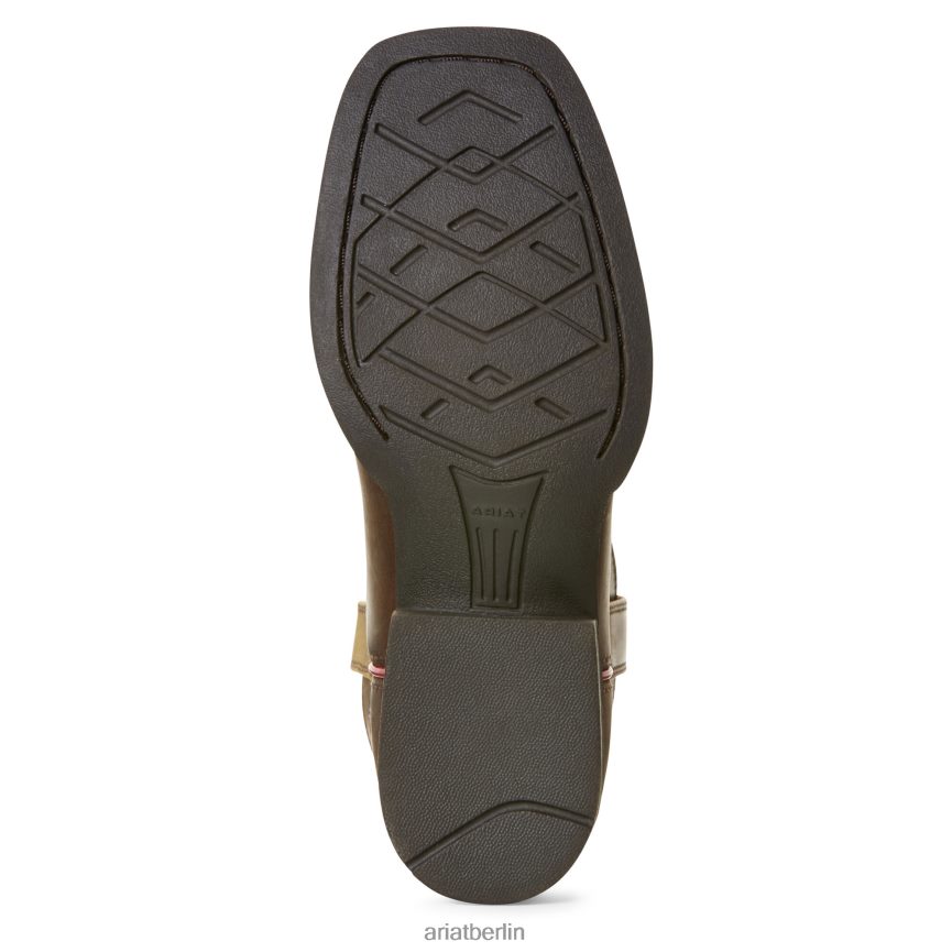 Ariat Quickdraw Venttek Westernstiefel Kinder P4JJPR3838 Cowboybraun Schuhwerk