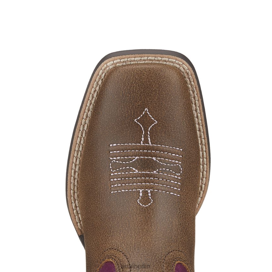 Ariat Tombstone Westernstiefel Kinder P4JJPR3846 Vintage-Bomber Schuhwerk