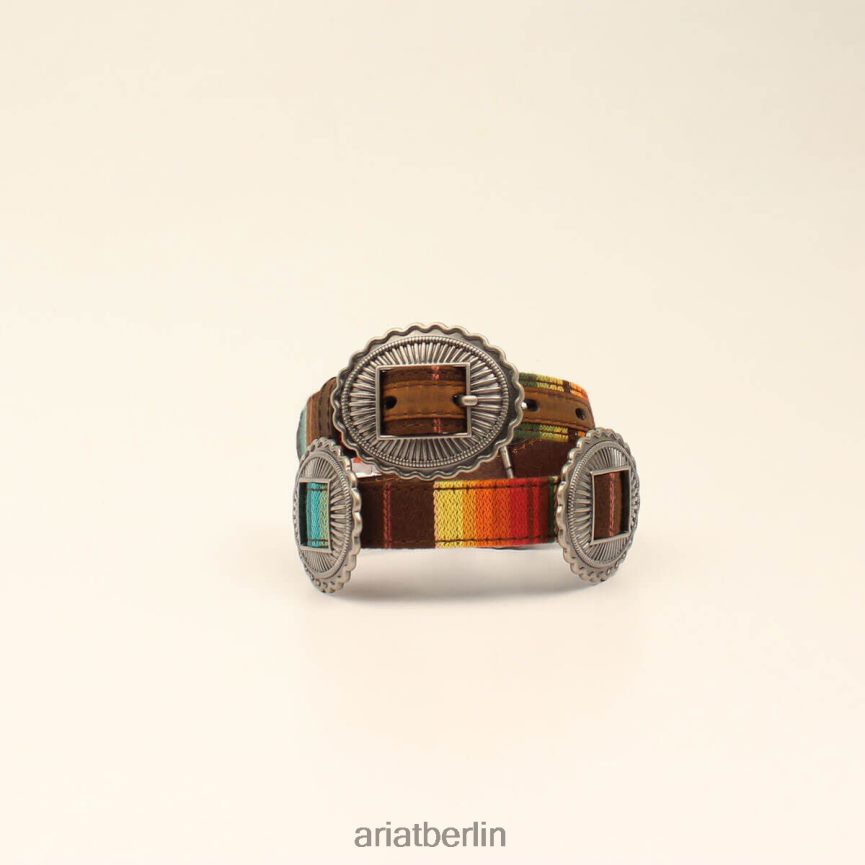 Ariat Ovaler Concho-Serape-Gürtel Kinder P4JJPR4172 multi Zubehör