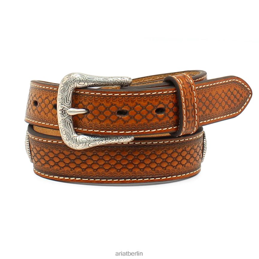 Ariat Perlenbesetzter Gürtel Kinder P4JJPR4168 braun Zubehör