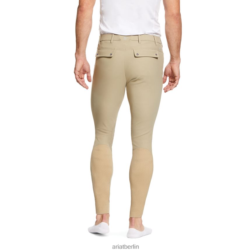 Ariat Reithose mit Tri-Factor-Grip-Kniebesatz Männer P4JJPR1662 bräunen Böden