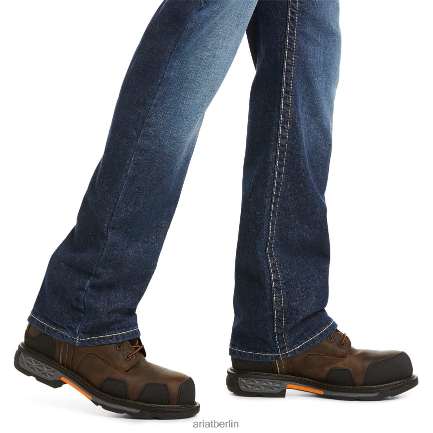 Ariat FR M5 Straight Durastretch Truckee stapelbare Jeans mit geradem Bein Männer P4JJPR1704 Ryley Böden