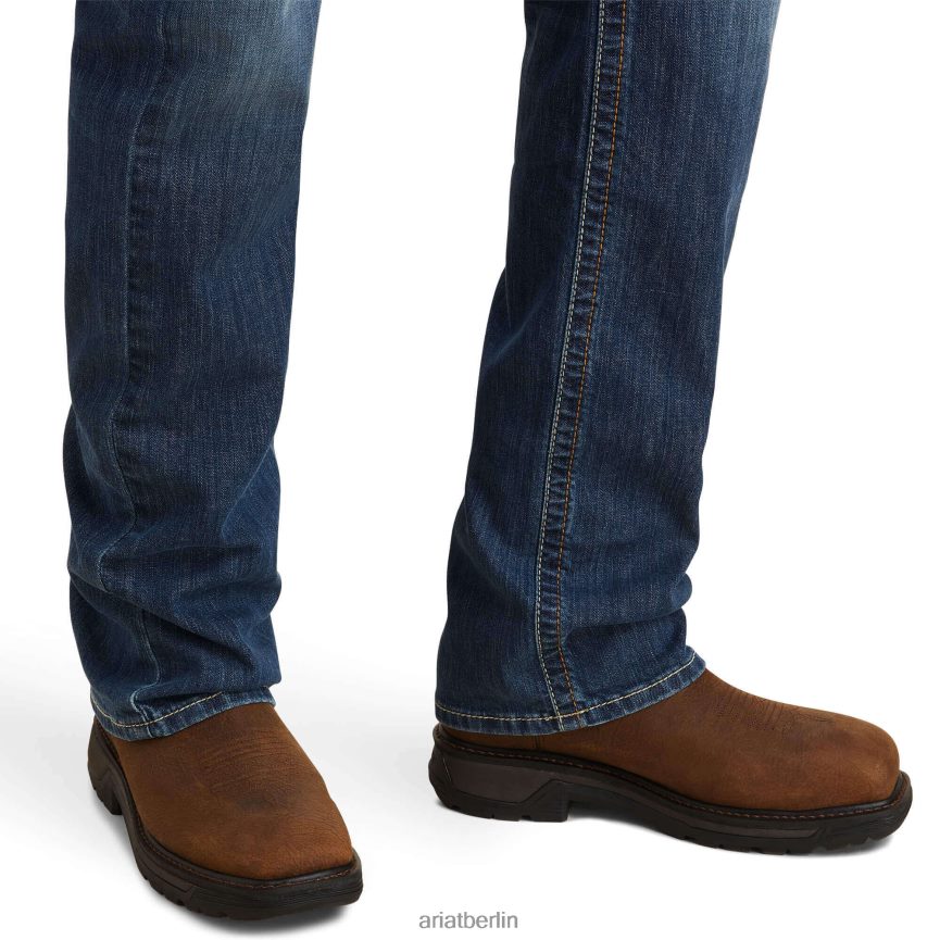Ariat FR M7 Slim Duralight Stretch Basic Straight Jeans Männer P4JJPR1698 Shaniko Böden