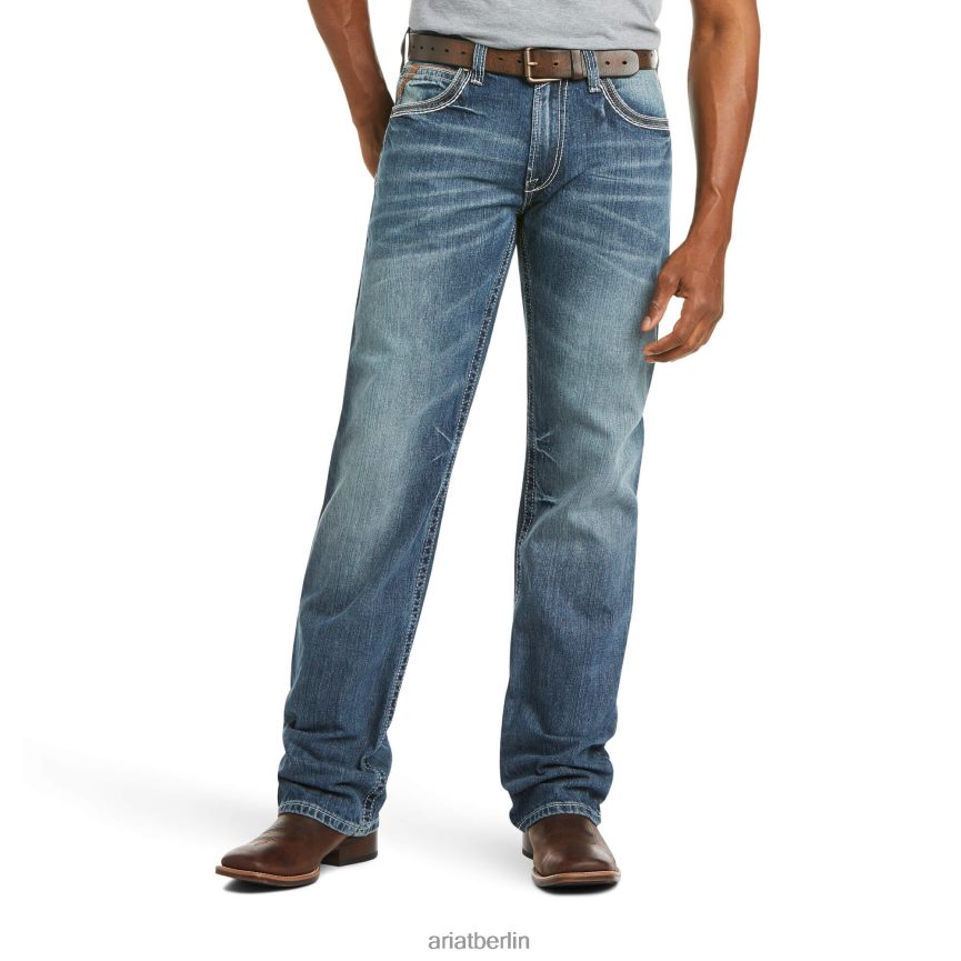 Ariat M4 Coltrane-Boot-Cut-Jeans mit niedrigem Bund Männer P4JJPR483 Durango Böden
