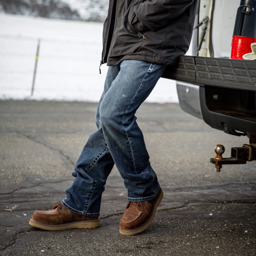 Ariat M4 Relaxed Hugo Boot Cut Jeans Männer P4JJPR488 Bannock Böden