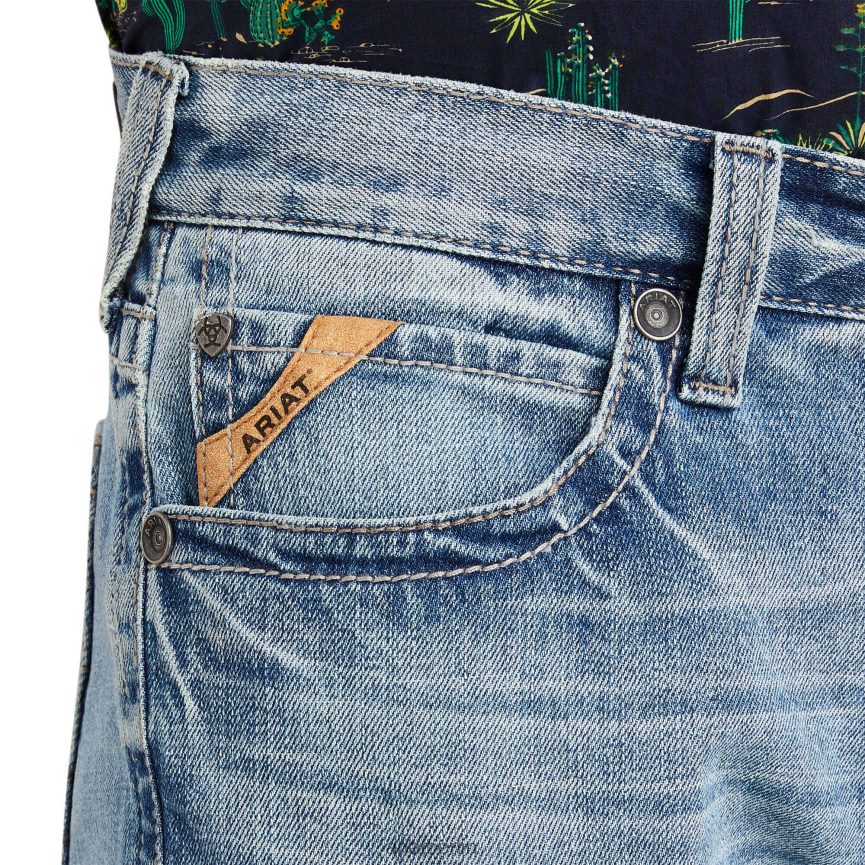 Ariat M7 Slim 3D Courtland Straight Jeans Männer P4JJPR479 Shasta Böden