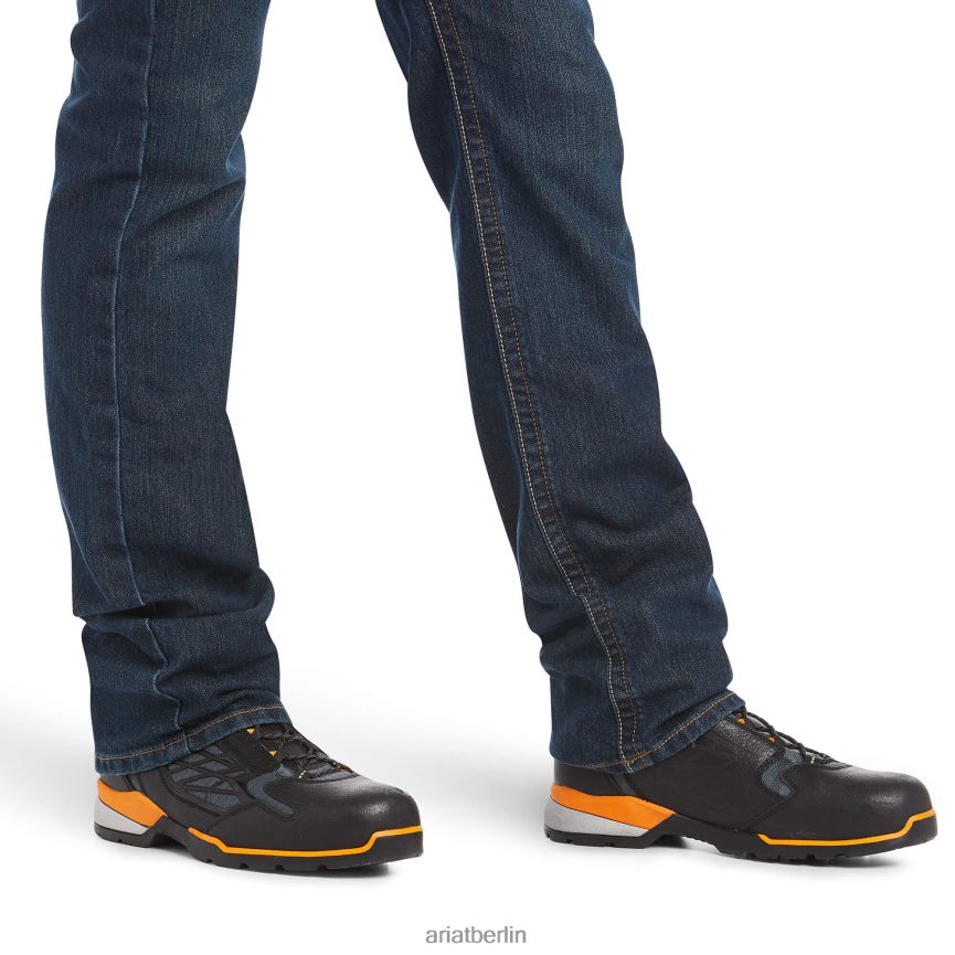 Ariat Rebar M7 Durastretch Edge stapelbare Jeans mit geradem Bein Männer P4JJPR1729 Körper Böden