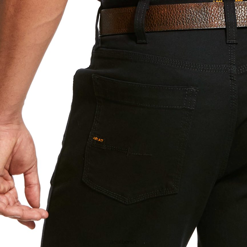 Ariat Bewehrungsstab aus Durastretch, robust und kurz gemacht Männer P4JJPR1748 Schwarz Böden