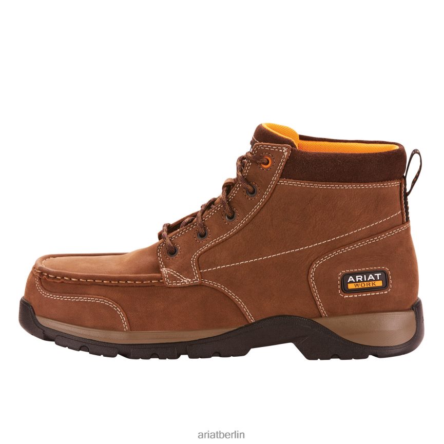 Ariat Edge LTE Chukka Arbeitsstiefel mit zusammengesetzter Zehenpartie Männer P4JJPR336 dunkelbraun Schuhwerk