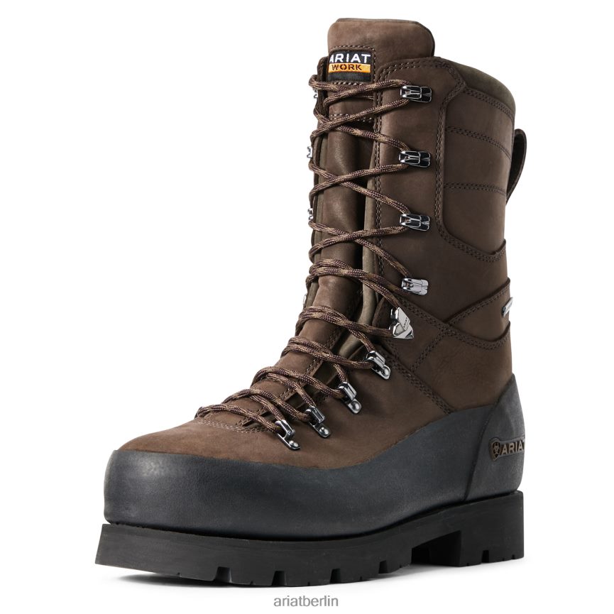 Ariat Linesman Ridge 10-Zoll-Arbeitsstiefel mit Gore-Tex-Verbundkappe Männer P4JJPR367 bitterbraun Schuhwerk
