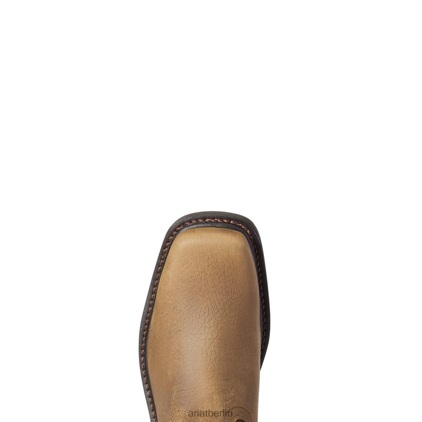 Ariat Rambler Arbeitsstiefel mit Keilabsatz und Stahlkappe Männer P4JJPR305 Erde Schuhwerk