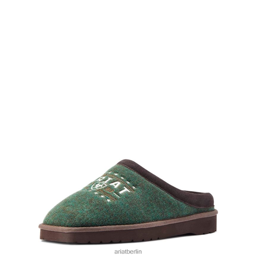 Ariat 93 Liberty-Slipper mit quadratischer Zehenpartie Männer P4JJPR474 Waldgrün Schuhwerk