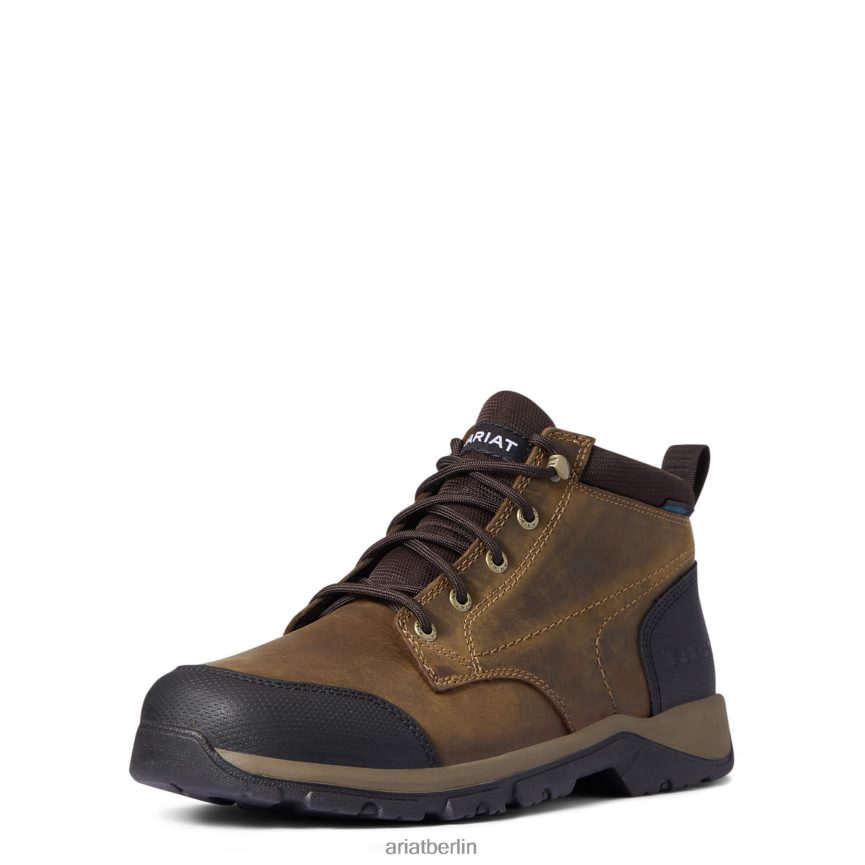 Ariat Ackerland wasserdicht Männer P4JJPR409 Draht braun Schuhwerk