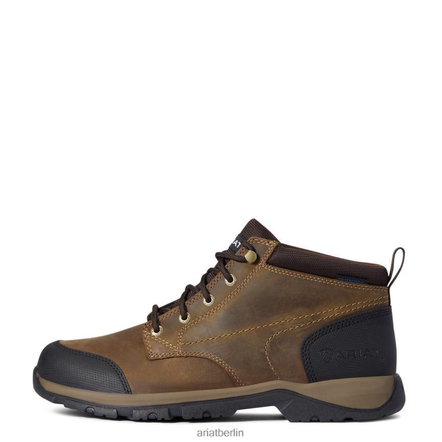 Ariat Ackerland wasserdicht Männer P4JJPR409 Draht braun Schuhwerk