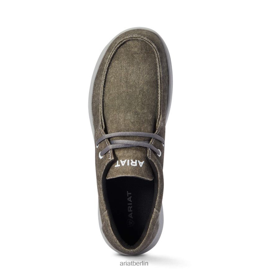 Ariat Hilo 1 Männer P4JJPR422 Leinwand aus tiefem Eschenholz Schuhwerk